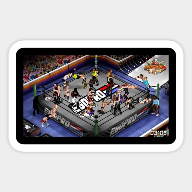 EGO Pro Rumble Royale (w/ Cheese) Sticker by egoprowrestling